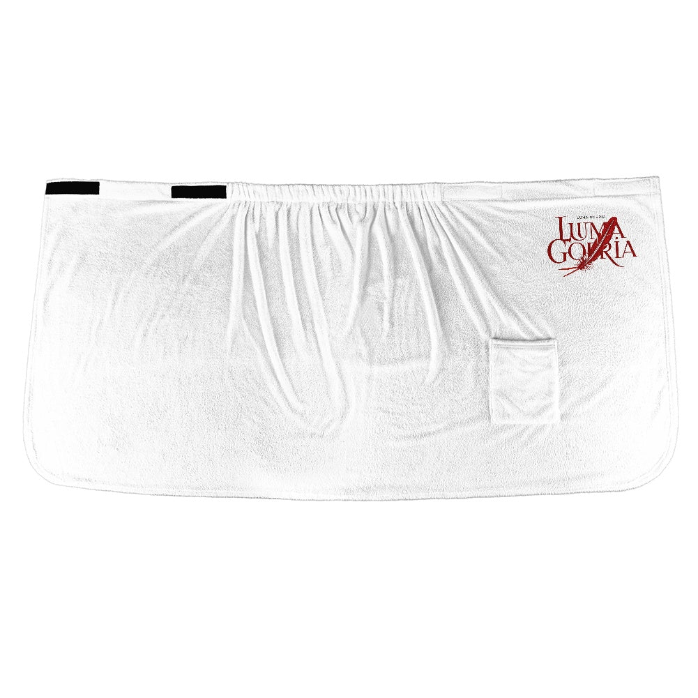 Women's Velcro Bath Towel with Pocket - Luma Gorria vêtement