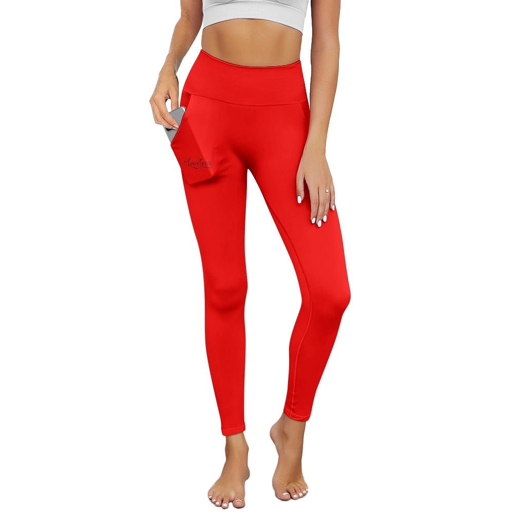 Women's yoga pants with pockets - Luma Gorria vêtement