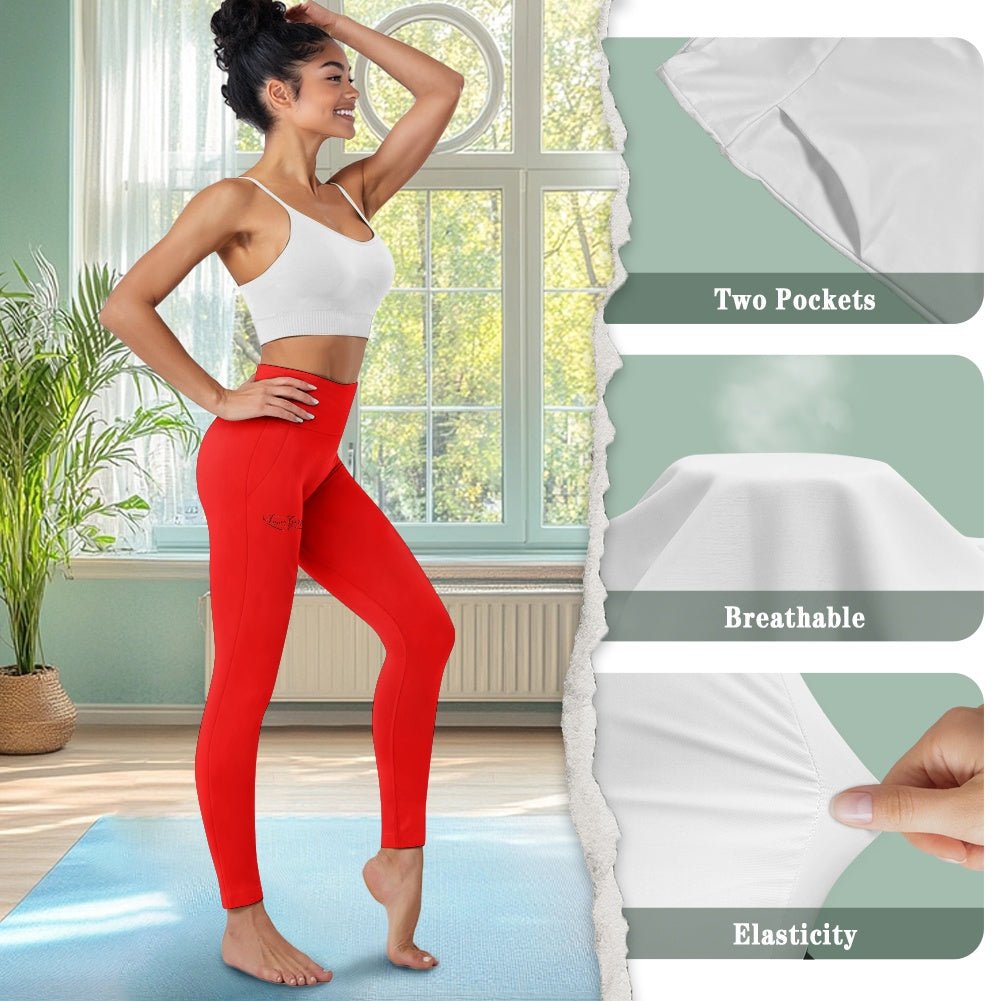 Women's yoga pants with pockets - Luma Gorria vêtement